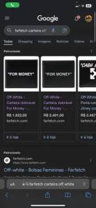 Carteira Off White For Money Nova Com Caixa E Certificados