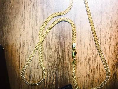 Corrente Grumet   Banhada A Ouro 18k