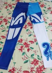 Legging Da Mancha Azul