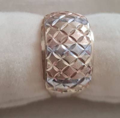 Belssimo Anel Estamparia Em Ouro 18k