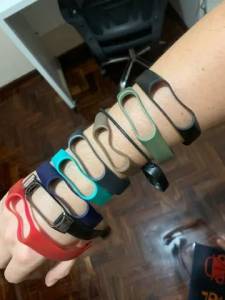 Pulseiras Mi Band 4 + Carregador