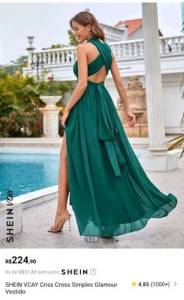 Vestido De Festa Gg