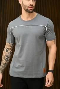 Camiseta Cinza Algodo Premiun
