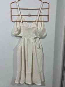 Vestido Branco Curto Laise