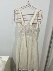 Vestido Midi De Renda