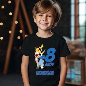 Camisa Personalizada De Aniversario Temas