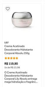 Creme Lily