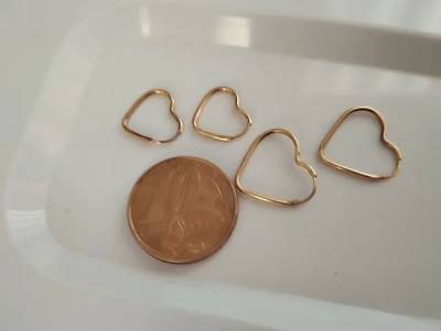 Argolas De Ouro Corao