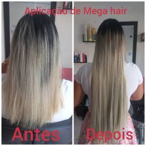 Mega Hair Aplicao E Manuteno
