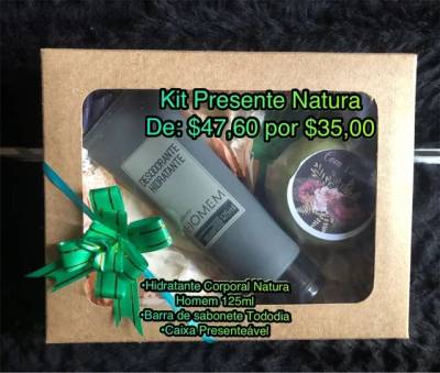 Kit Presente Natura / Boticrio Masculino