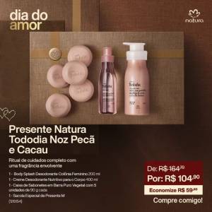 Kit Presente Tododia Noz Pec E Cacau.