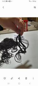 Mega Hair Humano, Cacheado