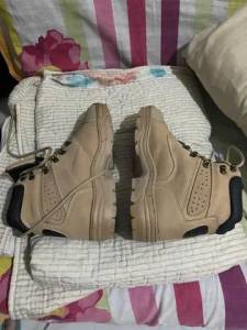 Bota Original Caterpillar Feminina Confortvel Couro Legitimo Palmilha A Gel Impermevel