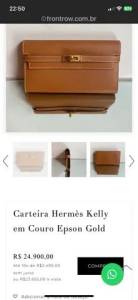Carteira Kelly Hermes