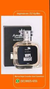 Perfume Vipi Masc 100ml Amei Cosmticos