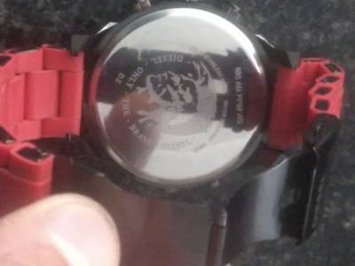 Lindo Relgio Vermelho Masculino