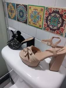 Sandlia Meia Pata R$ 50,00 Cada  N 37