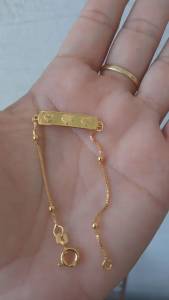 Pulseira Infantil Magold  50