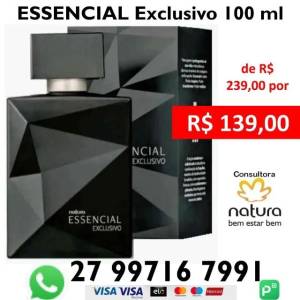 Natura Deo Parfum Essencial Exclusivo Masculino 100 Ml