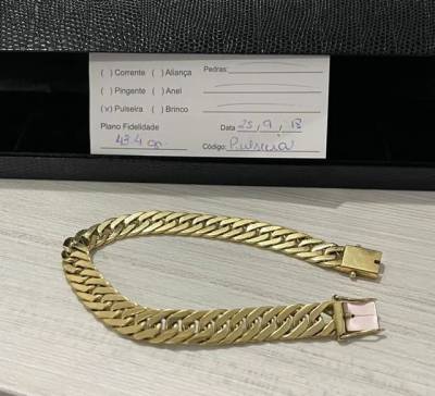 Vendo Pulseira Em Ouro Macio