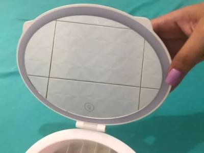 Espelho Led De Maquiagem Luatek