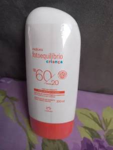Protetor Solar Infantil Natura Fps 60/20