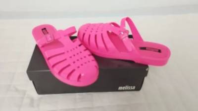 Melissa Possession Babouche Rosa Neon