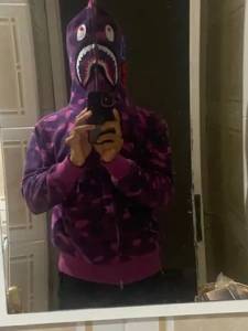 Casaco Bape Roxo