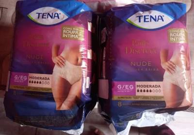2 Calcinha Absorvente Tena