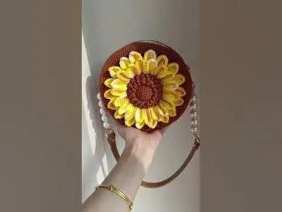 Bolsa De Croch Girassol