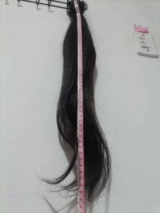 Mega Hair Cabelo Humano 60cm  2 Telas De Tictac