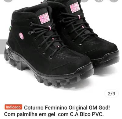 Conturno Gm Com Palmilha Em Gel Pvc
