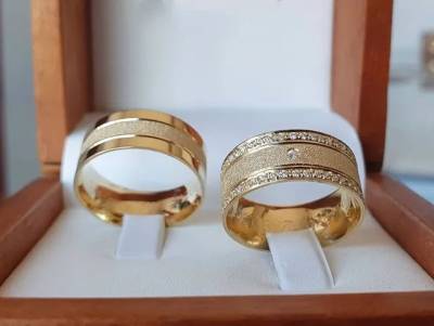 timos Pares De Alianas Casamento