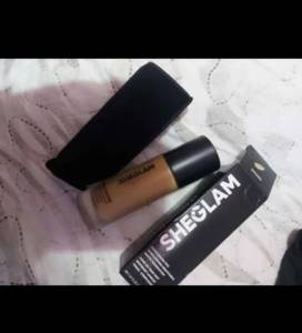 Base Sheglam / Shein, Matte, Cor Golden