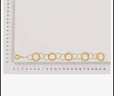 Pulseira Rommanel Banhado A Ouro