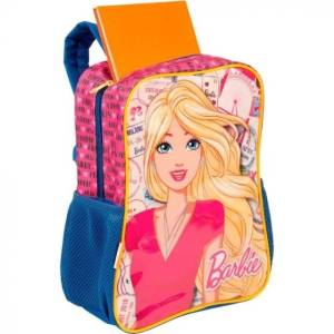 Mochila Barbie Infantil Escolar Costas Sestini