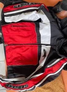 Jaqueta Alpinestars T-dyno + Colete De Proteo