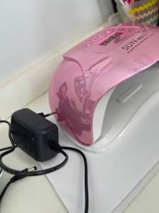 Cabine Led Esmaltao Unha Gel Rosa
