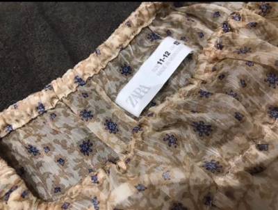 Vendo Lindo Vestido Da Zara Tamany11/12  Anos  Valor 120,00