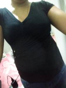 Blusa Laranja P 40,00 E Blusa Preta M 20,00