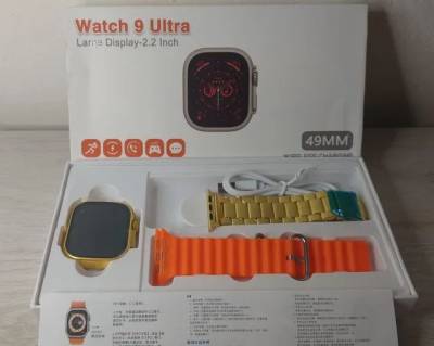 Smartwatch 9 Ultra Gold