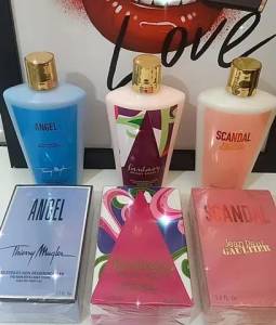 Kit Com Perfume 50ml + Hidratante 250ml Feminino