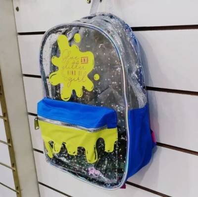 Mochila De Costa Feminina Neon Tranp 42x32cm Mi15312 Promo