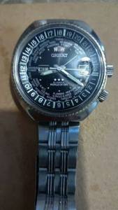 Oriente Automtico World Diver 21 Rubis Funcionando Perfeitamente
