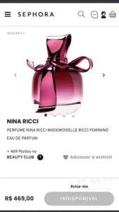 Perfume Nina Ricci