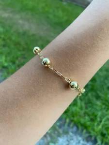 Pulseira Folheada