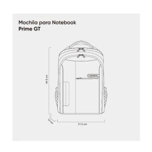 Mochila Notebook At 15.6 Prime - Marrom   Gt