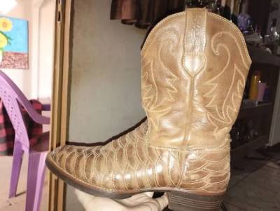 Bota De Couro Legtimo