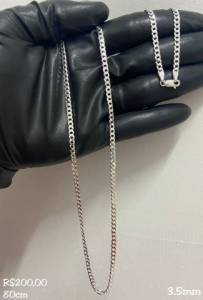 Corrente De  3,5mm ( Prata Italiana 925)