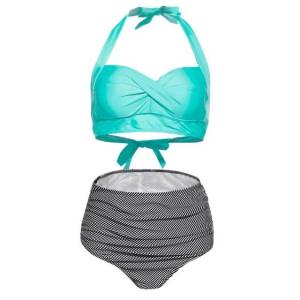 Biquni Cintura Alta - Plus Size